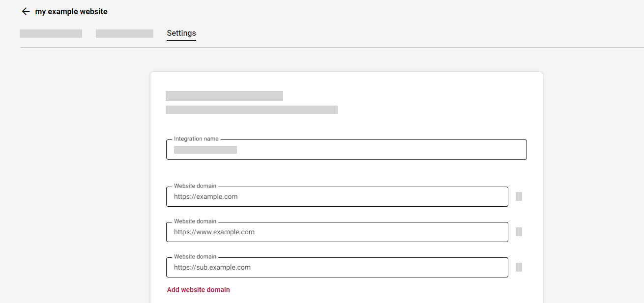 add multiple domains