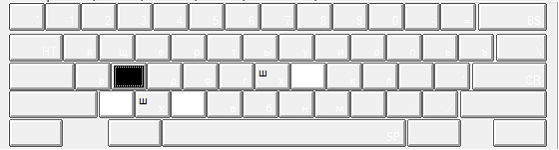 Russian Translit mēmais taustiņš s