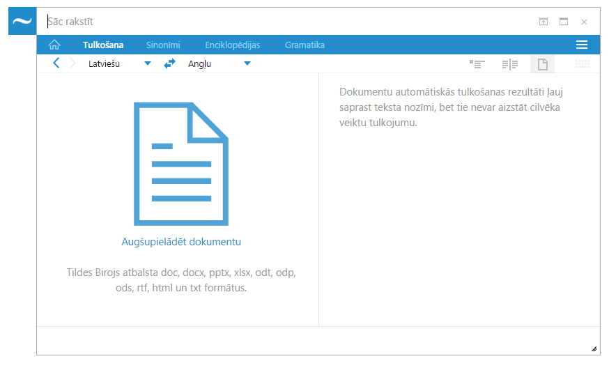 Dokumentu augšupielādes logs