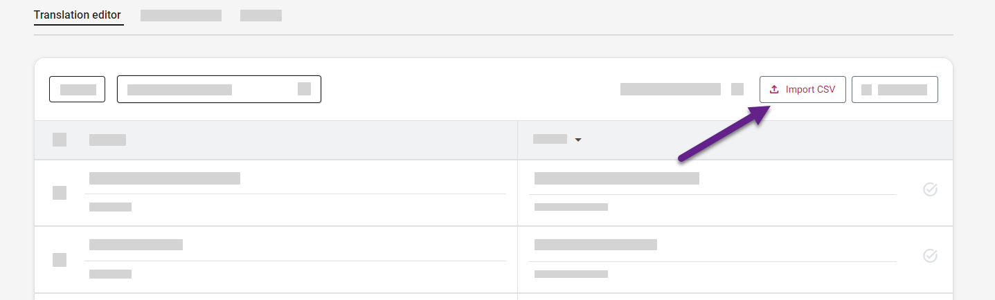 import translations CSV