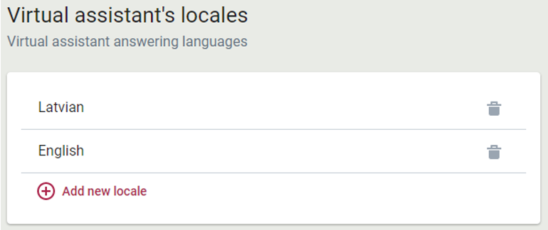 The &#39;Add new locale&#39; button in the settings.