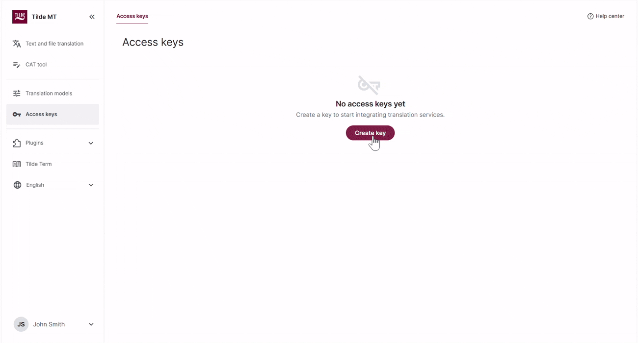Figure 2. Restricted key
