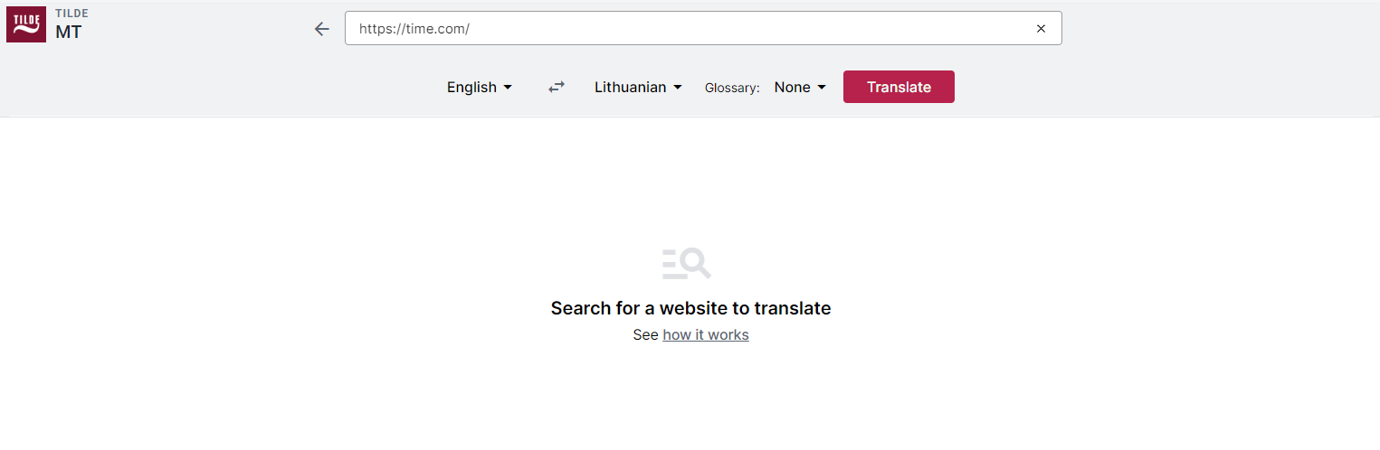 Translate web 1